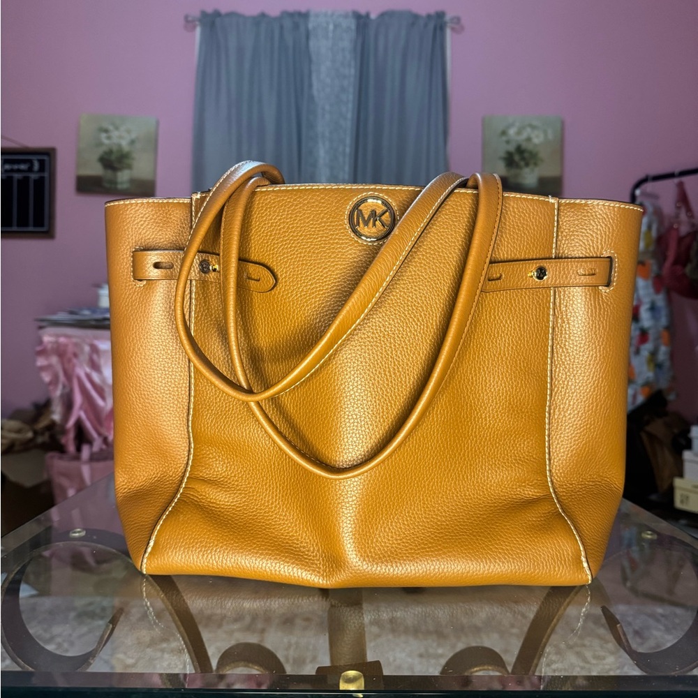 Michael Kors Caramel Leather Tote